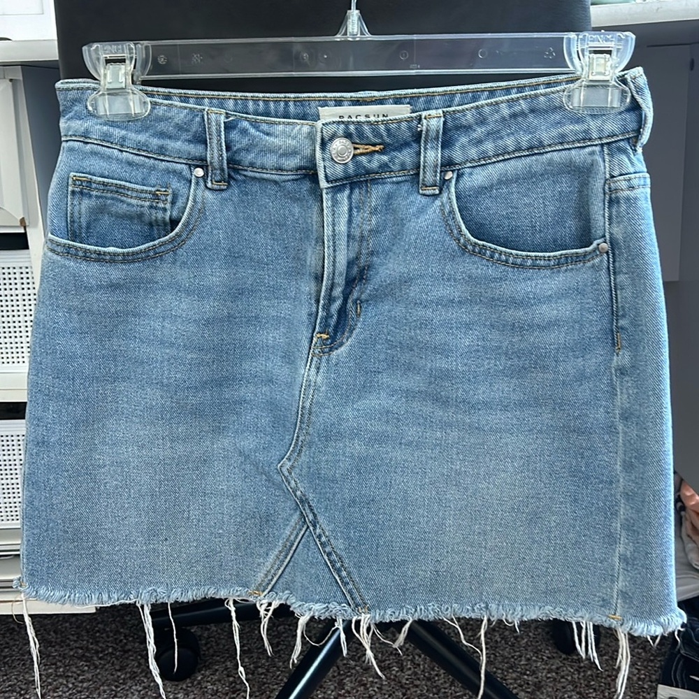 Pacsun denim skirt, Only worn once. Like new